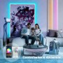 VKH Tiras LED 5 Metros(30 LEDs/m), Luces LED Habitación RGB Bluetooth con Control Remoto y App, Cambia el Color con la Música,