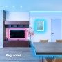 VKH Tiras LED 5 Metros(30 LEDs/m), Luces LED Habitación RGB Bluetooth con Control Remoto y App, Cambia el Color con la Música,