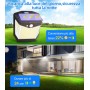 Luz Solar LED Exterior Jardin: 248 LED Luces Solares Sensor de Movimiento 270° Foco Solar Exteriores Lampara IP65 Impermeable