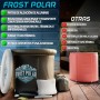 FROST POLAR - Bañera Hielo Recuperacion 350 Litros - Ice Bath 80 cm x 85 cm Soportes de Aleacion de Aluminio - Bañera Agua Fria