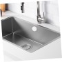 4 Piezas Tapa del orificio del lavabo cordón ajustable fregadero de la bañera cubiertas para agujeros accesorios de lavabo tapa