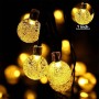 Moxled Guirnaldas Luces Exterior Solares, 11M 60 LED Guirnalda Luces Solar Impermeablet, 8 Modes Interior y Exterior Cadena de