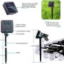 Moxled Guirnaldas Luces Exterior Solares, 11M 60 LED Guirnalda Luces Solar Impermeablet, 8 Modes Interior y Exterior Cadena de