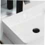 4 Piezas Tapa del orificio del lavabo cordón ajustable fregadero de la bañera cubiertas para agujeros accesorios de lavabo tapa