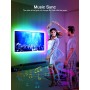 KANTUTOE TV LED Lights Strip, 5m RGB TV Backlight for 45-75in TV, Music Sync, Bluetooth APP & Remote Control USB Powered LED