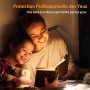 iFalarila Luz Lectura Recargable, 12 LED Luz para Leer en la Cama 360° Ajustable Lampara Lectura [RA95] Lampara para Leer en La