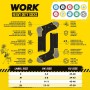 SOXCO 10 Pares Calcetines de Trabajo Hombre WORK Socks