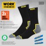 SOXCO 10 Pares Calcetines de Trabajo Hombre WORK Socks