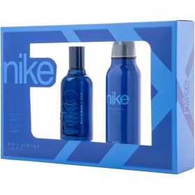 NIKE - Viral Blue, Perfume 100 ml + Desodorante Hombre Spray 200 ml, Estuche Regalo Hombre, Pack Nike 2 Piezas, Masculino,