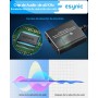 eSynic Convertidor de 3,5 mm a Óptico de Carcasa de Aleación de Aluminio, Adaptador de Audio Analógico a Digital Convertidor de