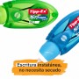 BIC Tipp-Ex Cinta Correctora Blanca de Bolígrafos, Óptimo para Material Escolar, Micro Tape Twist, 8m x 5mm, Con Cabezal