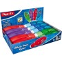 BIC Tipp-Ex Cinta Correctora Blanca de Bolígrafos, Óptimo para Material Escolar, Micro Tape Twist, 8m x 5mm, Con Cabezal