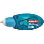 BIC Tipp-Ex Cinta Correctora Blanca de Bolígrafos, Óptimo para Material Escolar, Micro Tape Twist, 8m x 5mm, Con Cabezal