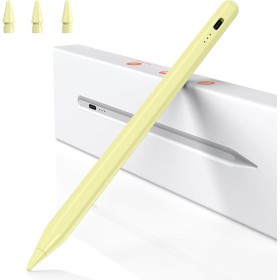 BAZO Lápiz para iPad Apple - 2018-2025 Pencil de 2ª generación de Carga rápida Palm Rejection Sensibilidad Stylus para iPad Pro