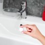 Gosknor 2uds Tapa de Desbordamiento Lavabo, Cocina Baño Tapa Lavabo Baño Goma Redonda Bathroom Sink Overflow Caps Tapón de