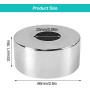 2 Piezas Embellecedor Grifo Ducha, 66 * 25 * 30 MM, Cubierta Decorativa de Acero Inoxidable, Llaves de Paso de Agua Baño, Roseta