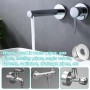2 Piezas Embellecedor Grifo Ducha, 66 * 25 * 30 MM, Cubierta Decorativa de Acero Inoxidable, Llaves de Paso de Agua Baño, Roseta
