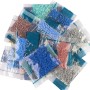 MXJSUA DIY Paisaje Junto al mar Barco Paisaje Pintura Diamante Kit para Principiantes, 5D Diamond Painting Kit Adultos, Punto de