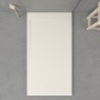 VAROBATH | Plato de Ducha URBANSTONE – Material Resina con Carga Mineral y Textura Pizarra Antideslizante C3 – Incluye Válvula