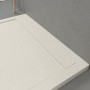 VAROBATH | Plato de Ducha URBANSTONE – Material Resina con Carga Mineral y Textura Pizarra Antideslizante C3 – Incluye Válvula