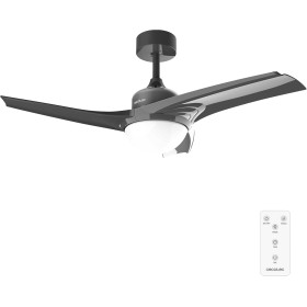 Cecotec EnergySilence Aero 470 Ceiling Fan with Remote Control, Timer and LED Light, 49 W, Diameter 106 cm, 3 Blades, 3 Speeds,