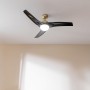 Cecotec EnergySilence Aero 470 Ceiling Fan with Remote Control, Timer and LED Light, 49 W, Diameter 106 cm, 3 Blades, 3 Speeds,