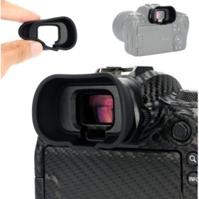 EOS R6 Mark II R6 R5 R5C ocular de silicona suave cámara extendida vis