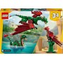 LEGO Creator 3 en 1 Dragón Medieval Transformable en Ave Fénix o Serpiente Marina, Animales de Juguete, Figuras Articuladas,