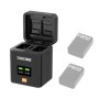 Cargador de batería portátil ZGCINE para Sony Canon Nikon Panasonic Lu