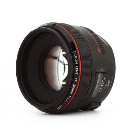 Lente Canon EF 50mm f/1.2L USM