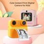 Cámara digital para niños, impresión instantánea de fotos, pantalla de