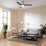 Cecotec EnergySilence Aero 460 Ceiling Fan with Remote Control, Timer and LED Light, 49 W, 106 cm Diameter, 3 Blades, 3 Speeds,