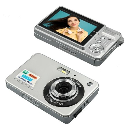 Cámara Digital para niños y adolescentes, videocámara con foto de 18MP