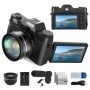 Cámaras Digitales 4k HD WiFi, videocámaras de fotografía, vídeo profes