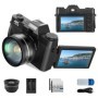 Cámaras Digitales 4k HD WiFi, videocámaras de fotografía, vídeo profes