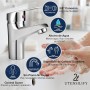 UTENSILIFY,Grifo Lavabo,Grifo Baño,Grifos Monomando Lavabo de Laton Cromado,Griferia Baño,Monomando,grifo de Lavabo,Incluye