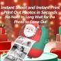 2025 nueva cámara de impresión para niños Polaroid impresión instantán