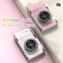 Cámara Digital HD para niños, videocámara de 64MP, autoenfoque, Vloggi