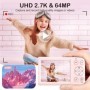 Cámaras Digitales 4K para fotografía, cámara Vlogging de enfoque autom