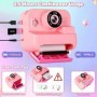Cámara Digital para niños, impresión instantánea y grabación de Video,