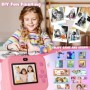 Cámara Digital para niños, impresión instantánea y grabación de Video,
