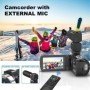 Cámara de fotografía digital 4K Cámara compacta de vlogging de 48 MP P