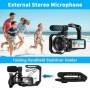 Cámara de fotografía digital 4K Cámara compacta de vlogging de 48 MP P