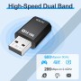 Adaptador WiFi USB para PC, AX900 Receptor WiFi 6 USB Doble Banda 5GHz 2.4GHz Dongle Antena Compatible con Windows 11/10/7
