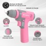 WORKPRO 8V Taladro Inalámbrico, Taladro Eléctrico con Portabrocas 3/8'', Destornillador Eléctrico, Atornillador con Velocidades