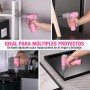 WORKPRO 8V Taladro Inalámbrico, Taladro Eléctrico con Portabrocas 3/8'', Destornillador Eléctrico, Atornillador con Velocidades