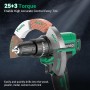 KUZUPRO Taladro Percutor Bateria 21V, Taladro Atornillador Bateria con 2x2.0Ah Baterías, Atornillador Electrico 42Nm, 25+3