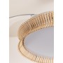 CREATE / WIND CLEAR/Ceiling fan with white light and wicker knot with control and Wi-Fi/40W, Ø108 cm, timer, 6 speeds,