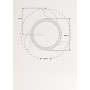 CREATE / WIND CLEAR/Ceiling fan with white light and wicker knot with control and Wi-Fi/40W, Ø108 cm, timer, 6 speeds,