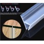 Goma Mampara Ducha,Junta Mampara Ducha, Adecuado para Vierteaguas Mampara Baño Puerta de 6mm,8mm,10mm,12mm de Espesor,Perfil de